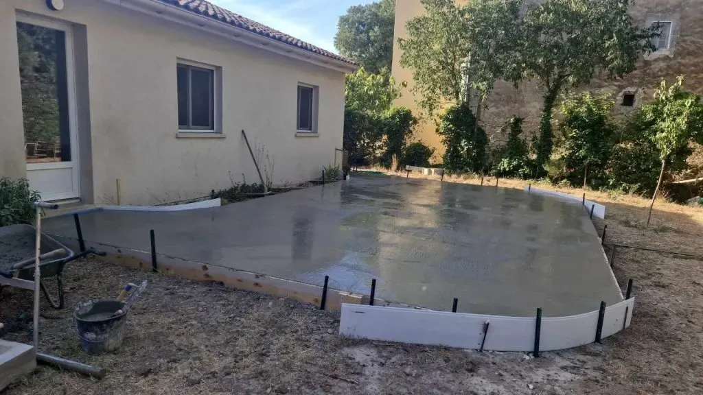 Terrassement - chantier {site.name} dans le Vaucluse